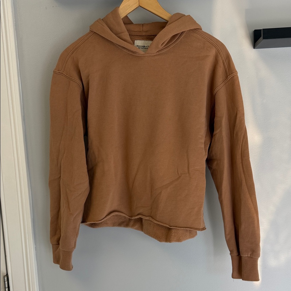 Abercrombie & Fitch Soft A&F Cropped Hoodie